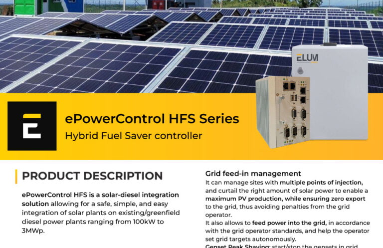 ePowerControl HFS Datasheet
