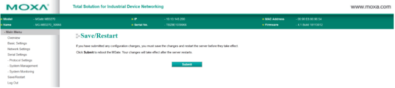moxa login 4