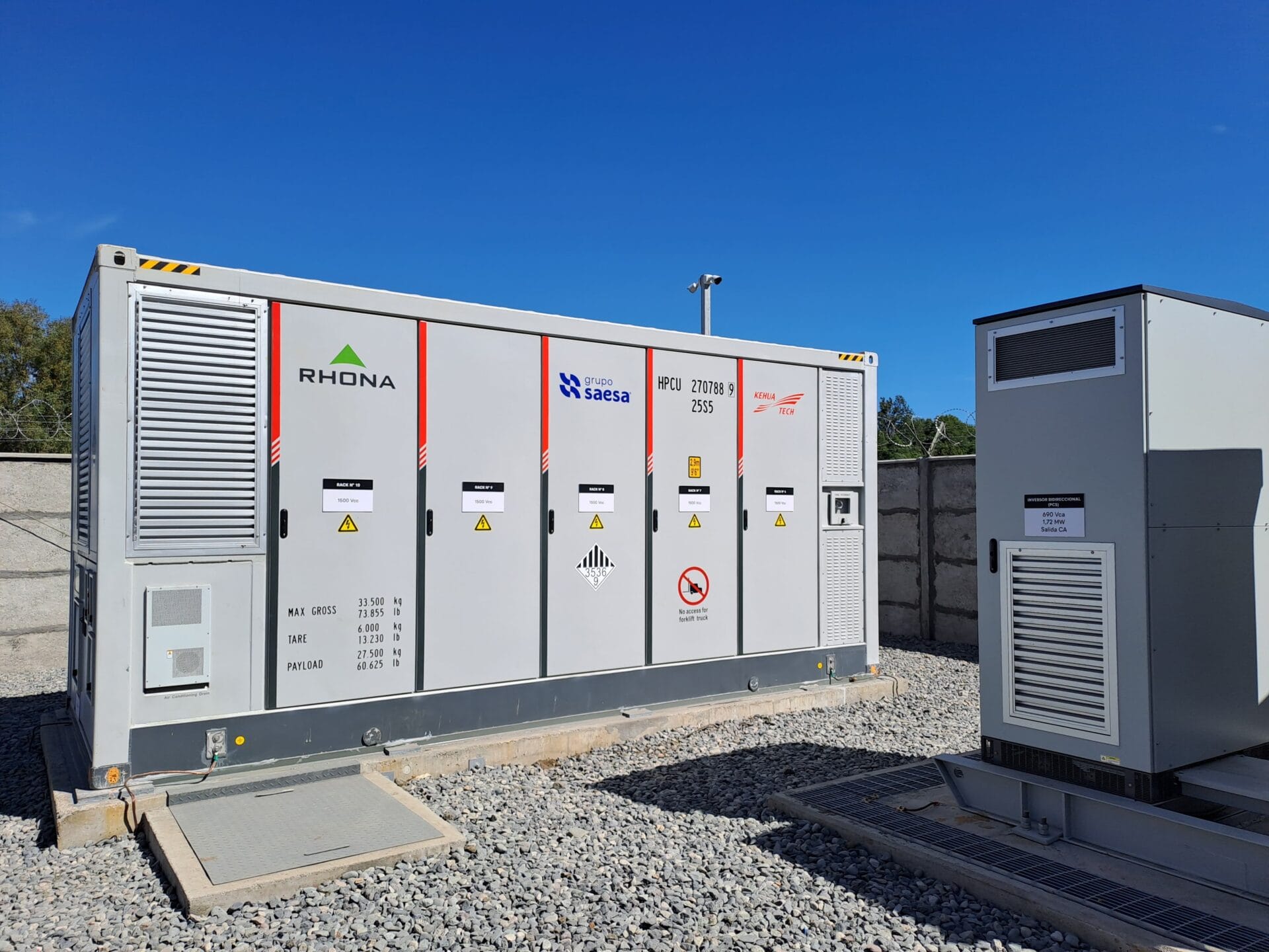 ✨BESSページ✨ Proyecto BESS a escala utility de Rhona en Chile - Elum