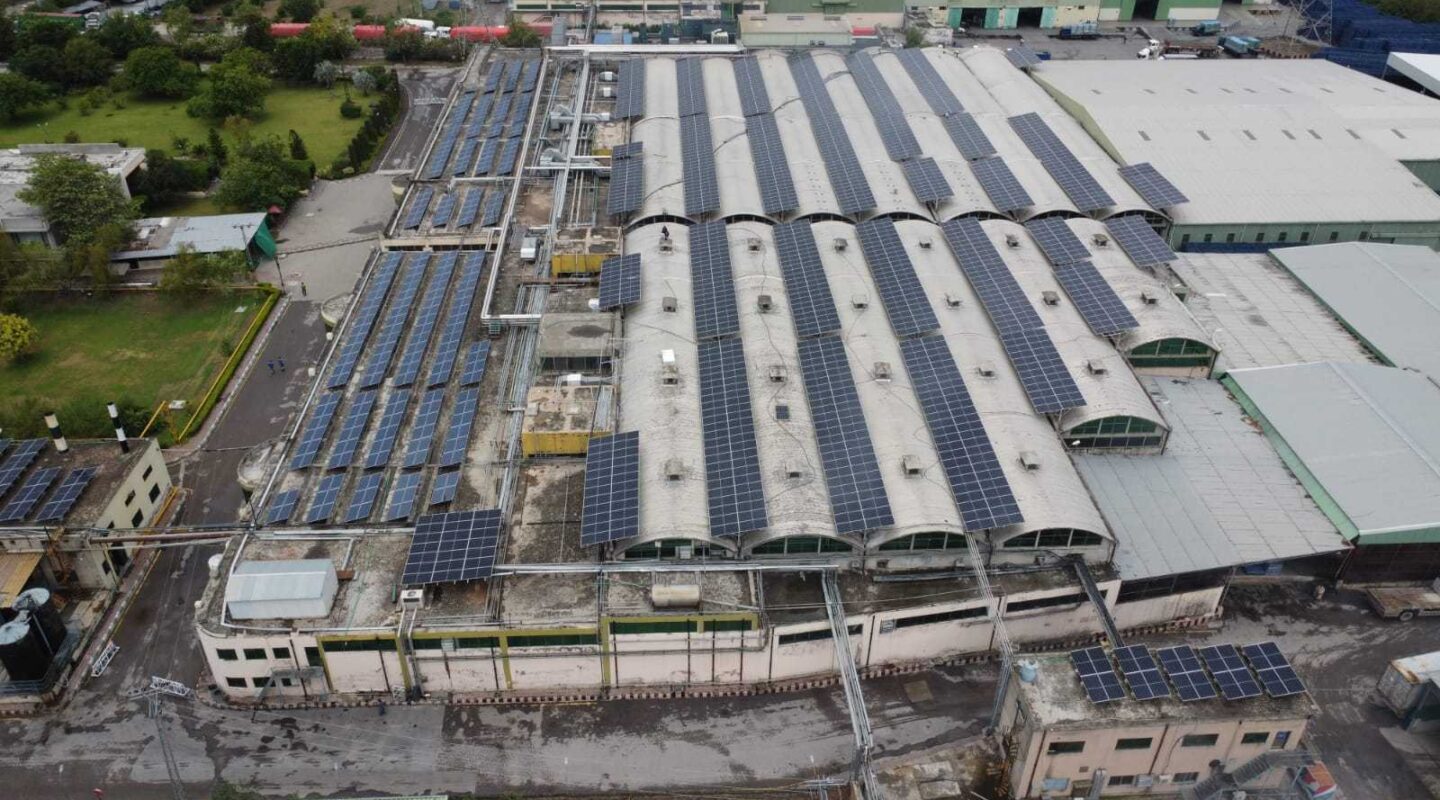 Solar diesel integration of a beverage factory in Pakistan