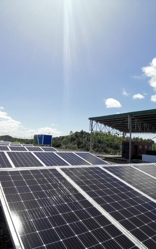 Hybrid solar power plant of a mining company in Madagascar 2