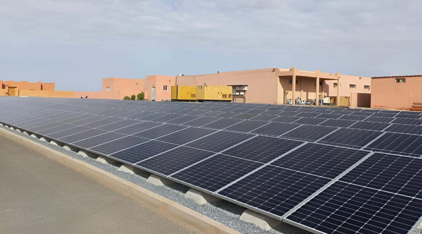 Solar diesel integration of a Nature Reserve in Morocco